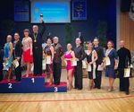 Doppelsieg bei der Latein-Landesmeisterschaften der Senioren II - Gold für Rodia/Kunsek und Silber für Lindgren/Schall